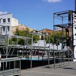 Ontinyent ultima el muntatge del concert d'Auxili i la Fúmiga