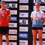 Nuria Tolsá y Vicent Gandía, pódium en la Clássica de Antella