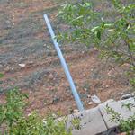 Sorprén als lladres "in fraganti" en la seua parcel·la a Ontinyent