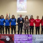 La Diputació presenta el segon torneig professional de pilota femenina