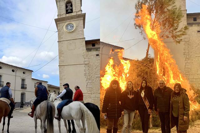 Montaverner celebra la fiesta de San Antonio Abad