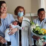 El primer bebé nascut a Ontinyent