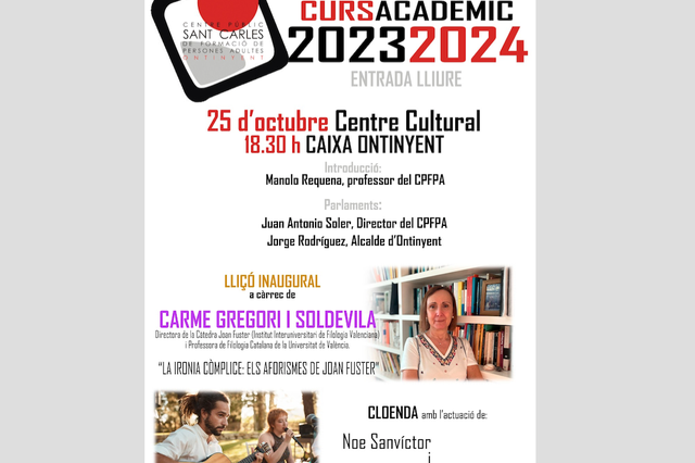 El CPFPA Sant Carles de Ontinyent inaugura el nuevo curso académico