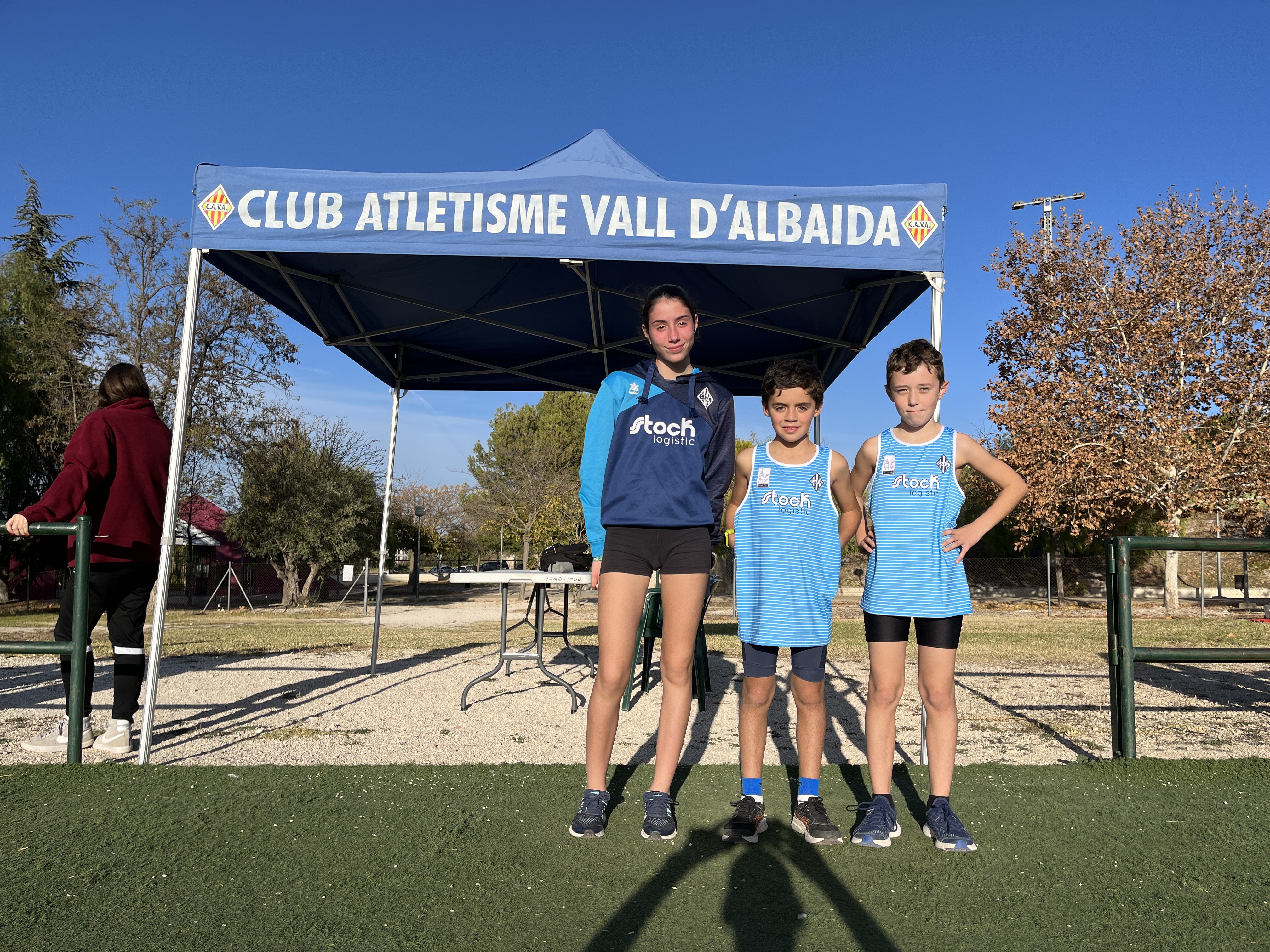 Atletas del CAVA Ontinyent en el Criterium de marcha