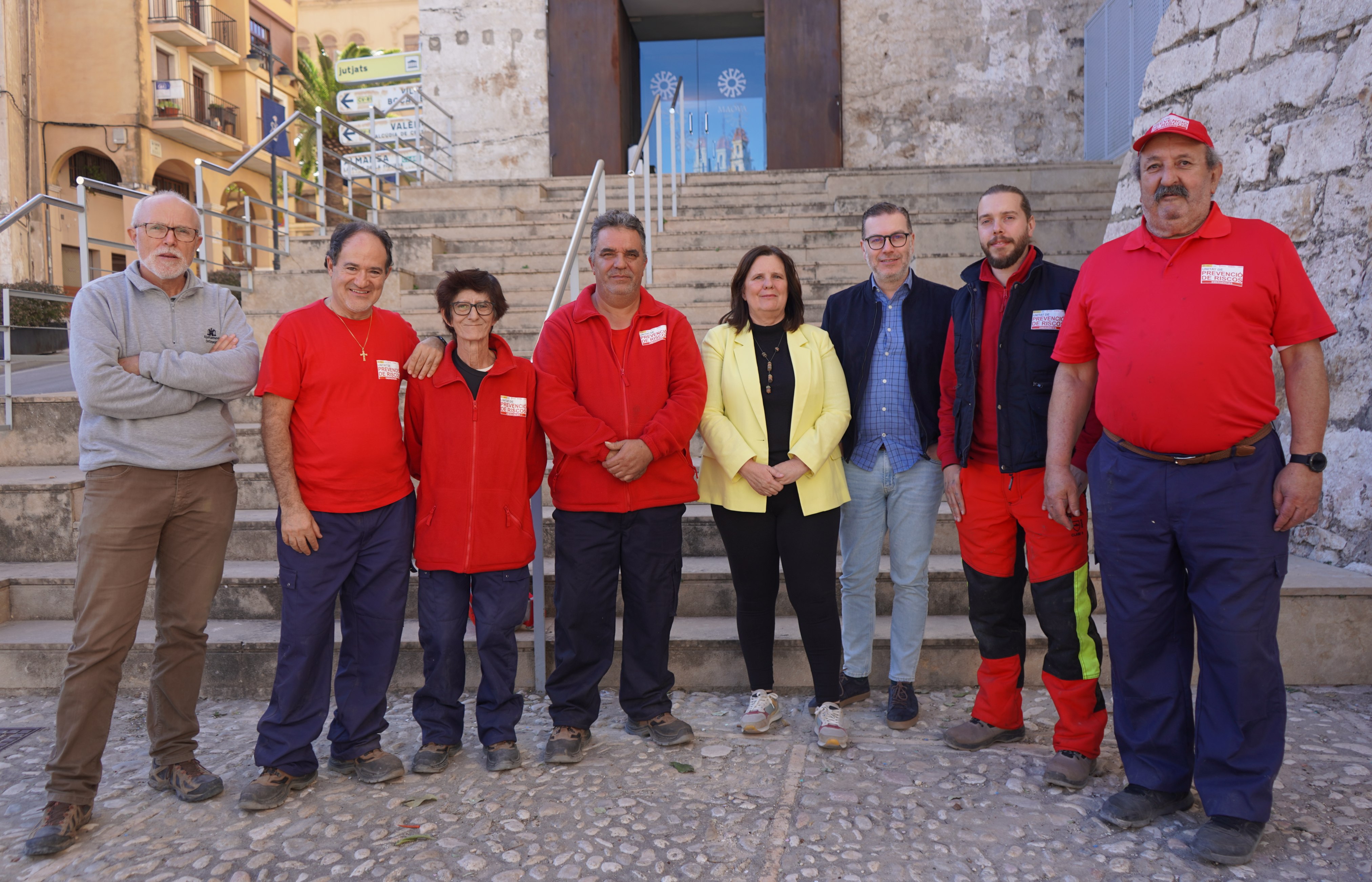 Presentació del personal del pla Emerge, en Ontinyent