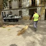 El fort vent obliga a tancar els parcs d'Ontinyent