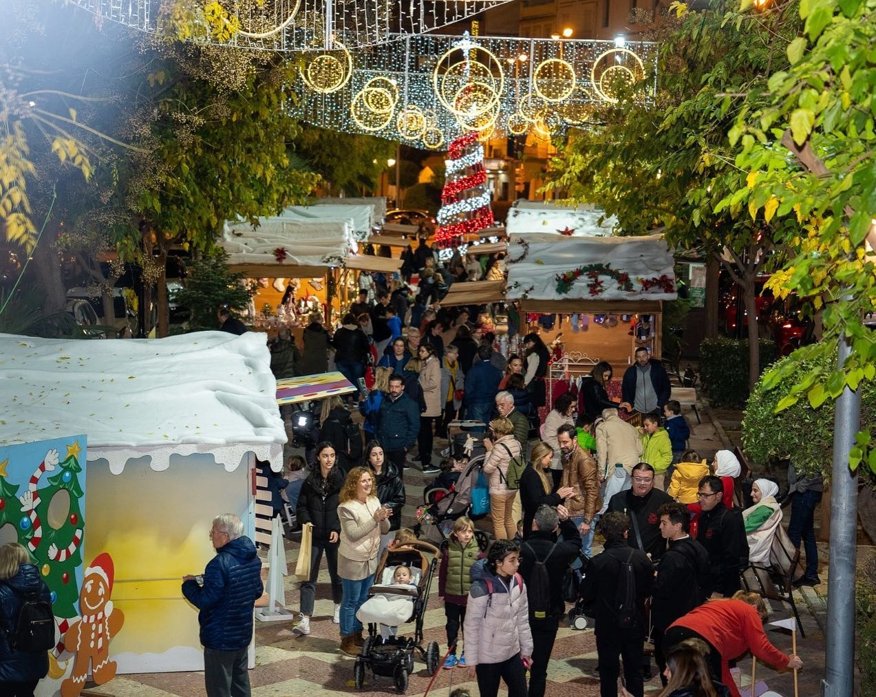 Mercat de Nadal d'Ontinyent, l'any passat