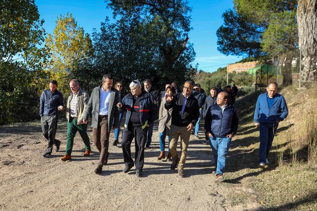 La Diputació ayudará a reparar los daños del incendio de Montitxelvo