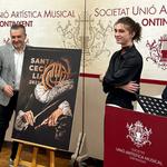 Los actos de Santa Cecília de la Unión Artística Musical empiezan con la presentación del cartel 