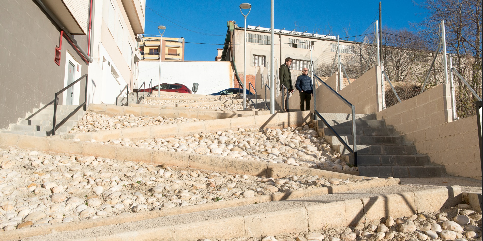 Nueva conexión peatonal en Bocairent