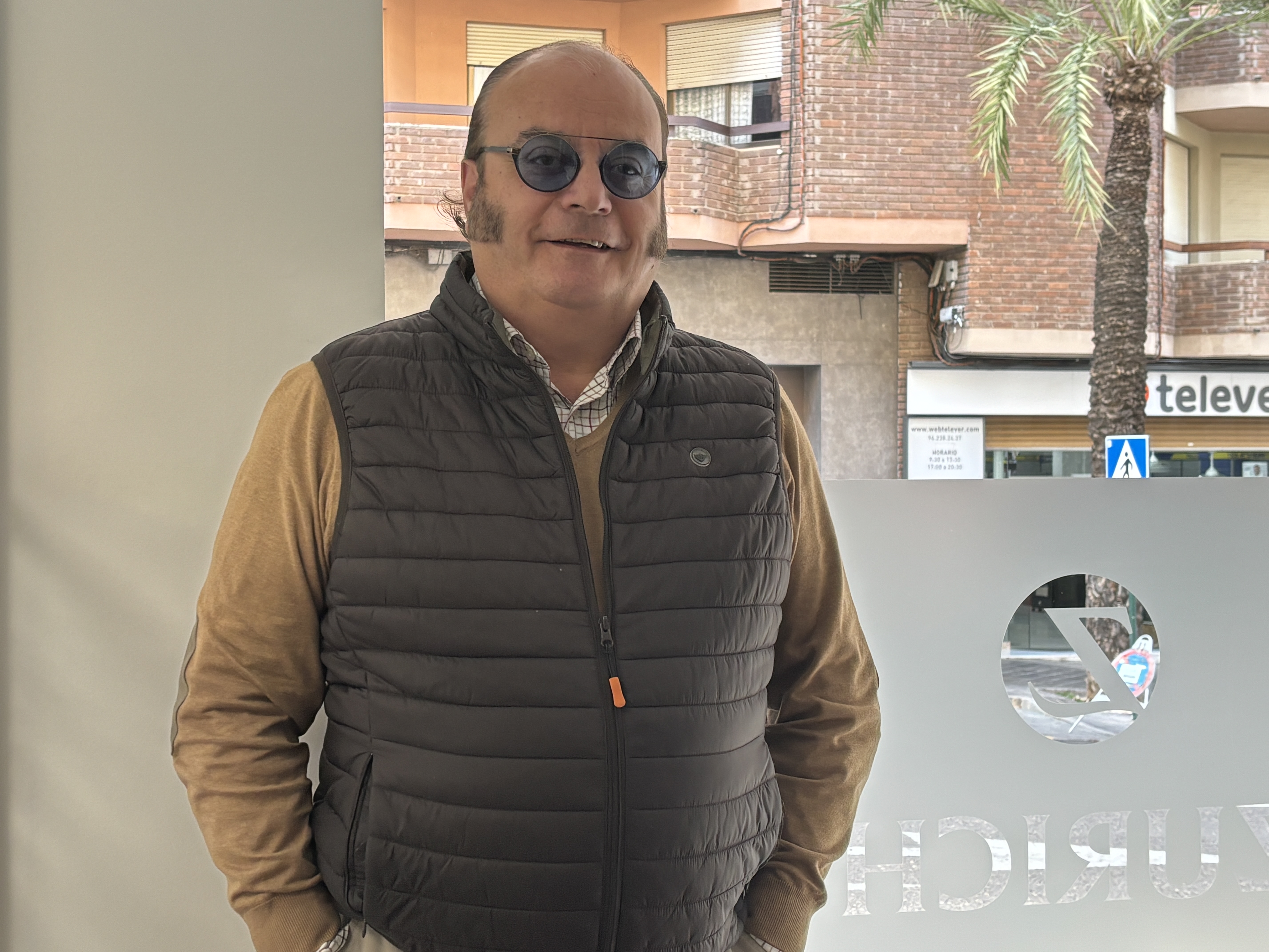 Javier Reig, presidente de la Asociación de Fiestas de la Purísima