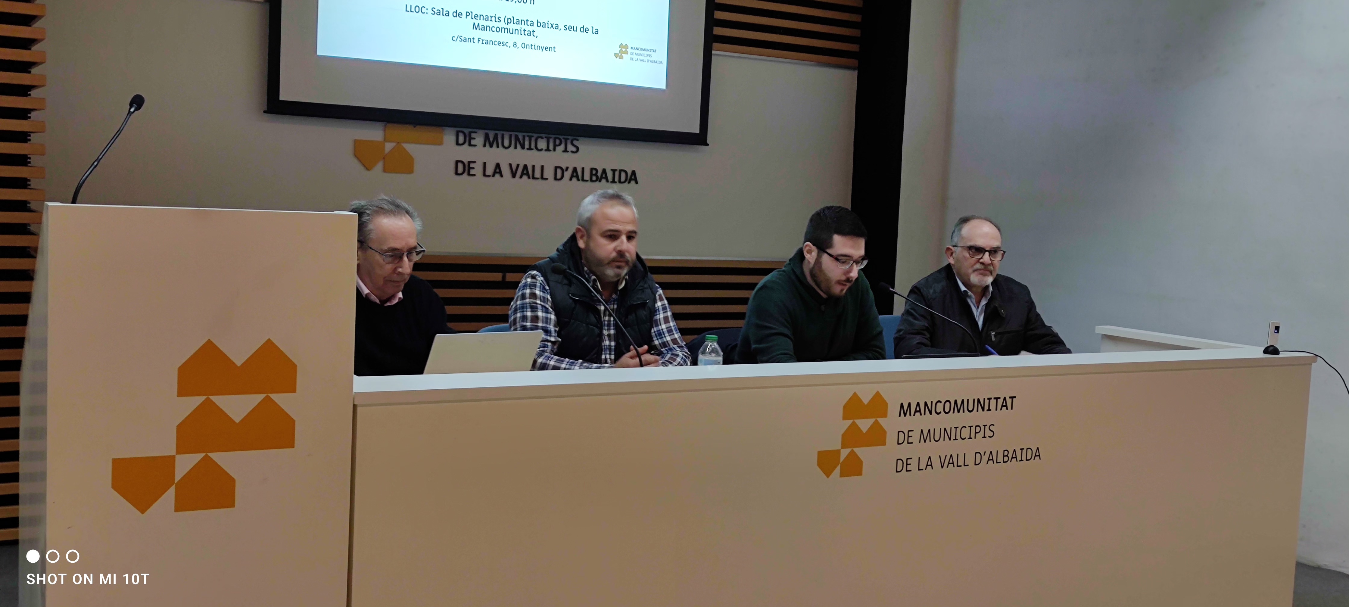 Pleno de la Mancomunitat de la Vall d'Albaida