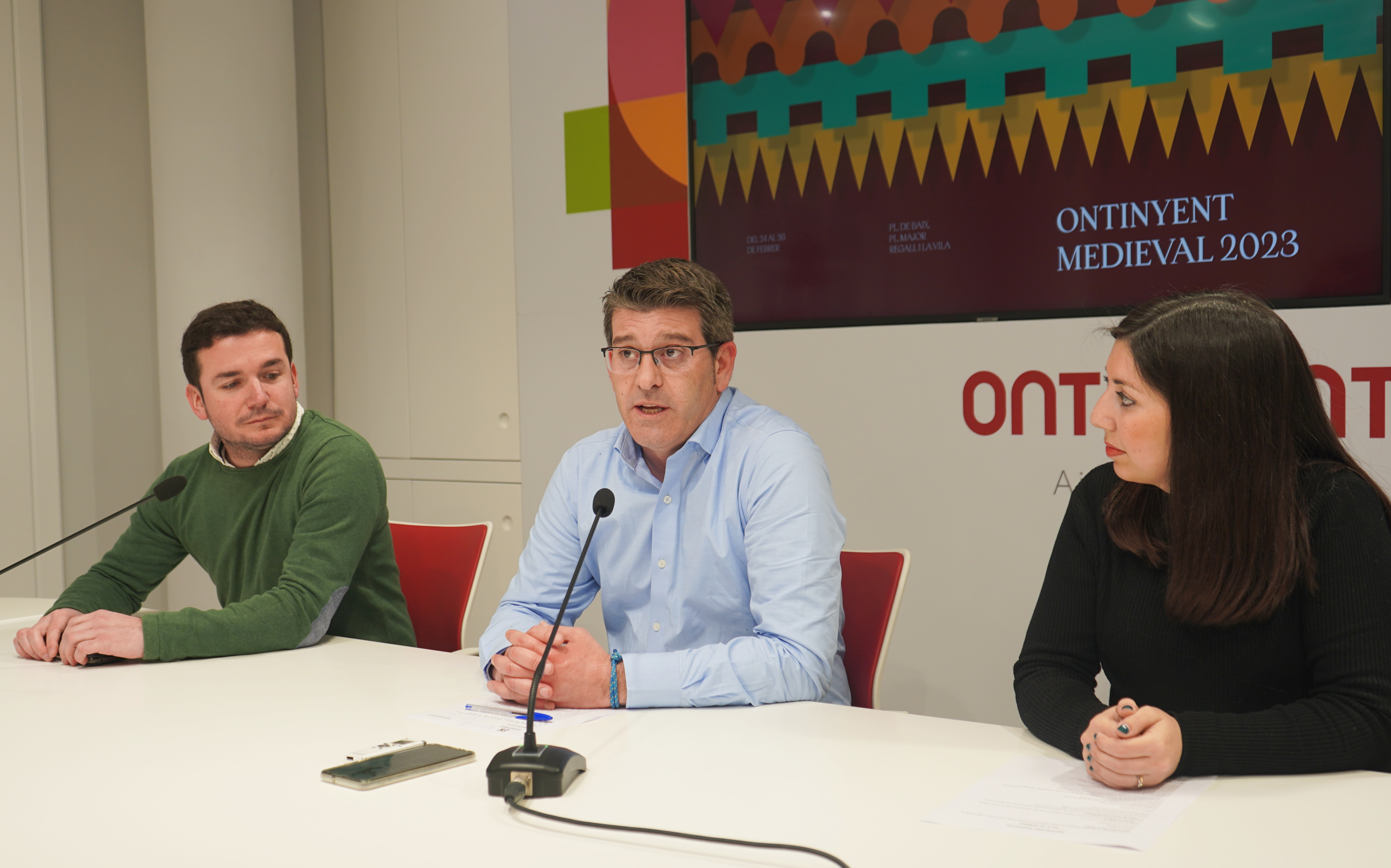 Vicente Pla, Jorge Rodríguez i Àngels Muñoz