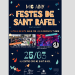 El barrio de San Rafael de Ontinyent celebra su medio año de fiestas