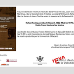 Inauguran hoy en Ontinyent una exposición sobre el compositor Rafael Rodríguez Albert 