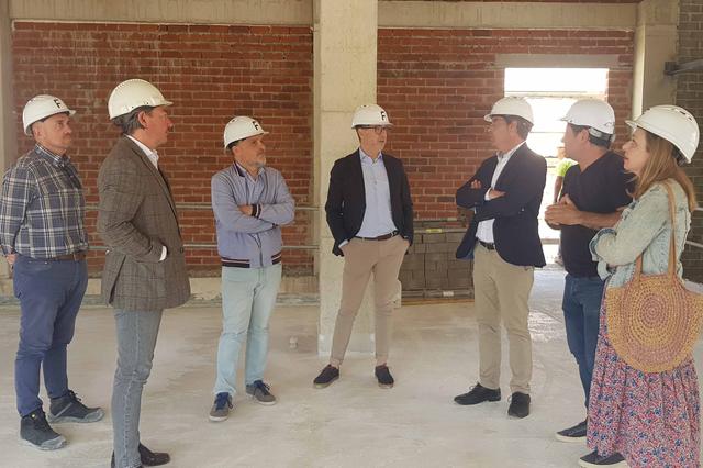 Avancen les obres de la segona fase del Museu Tèxtil en Ontinyent