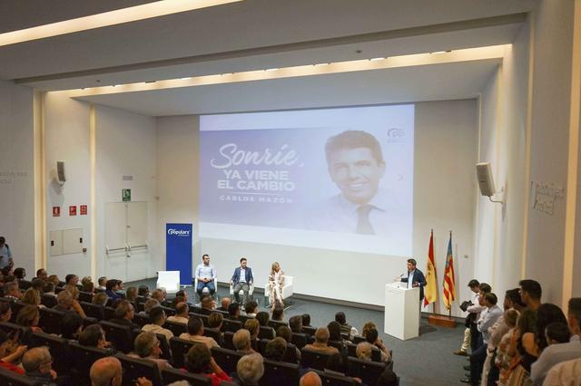 Carlos Mazón presenta a Rafael Soriano com a candidat a l'alcaldia   d'Ontinyent