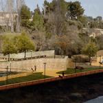 Un codi QR permet visualitzar el futur parc inundable de Ontinyent