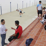 El trinquet de Ontinyent acogerá la fase final del campeonato de Pilota en la escuela
