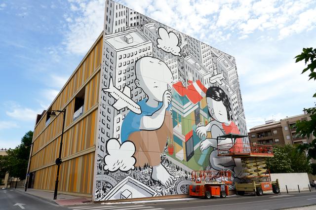 Ontinyent torna a ser epicentre de l’art urbà amb la II Edició de “MurArt”