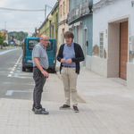Bocairent renueva la acera de la avenida de San Blas