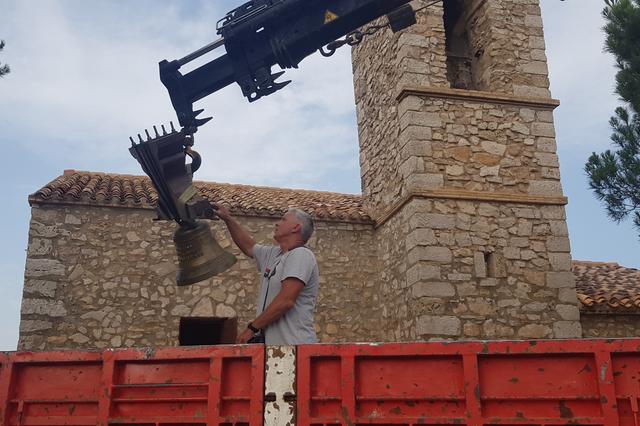 Retiren la segona campana de Sant Esteve per a evitar el seu robatori