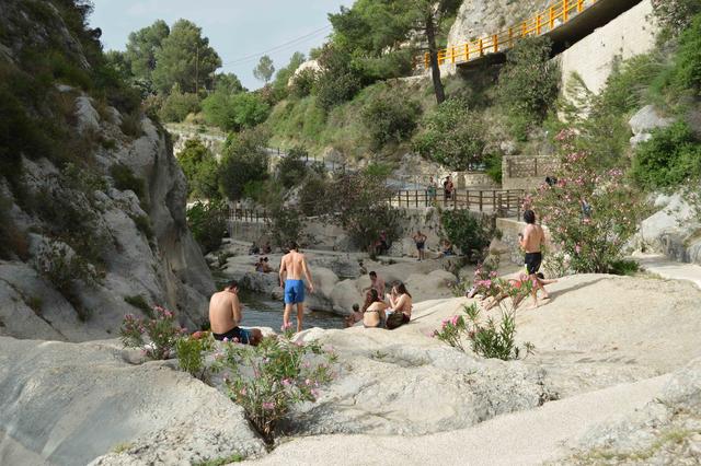 Quasi 1.200 reserves per visitar el Pou Clar durant el mes de juliol