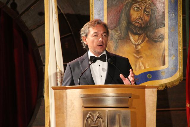 Toni Morales pregona els Moros i Cristians d'Ontinyent
