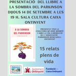 La Asociación Parkinson Benicadell presenta el libro 'La sombra del Parkinson'