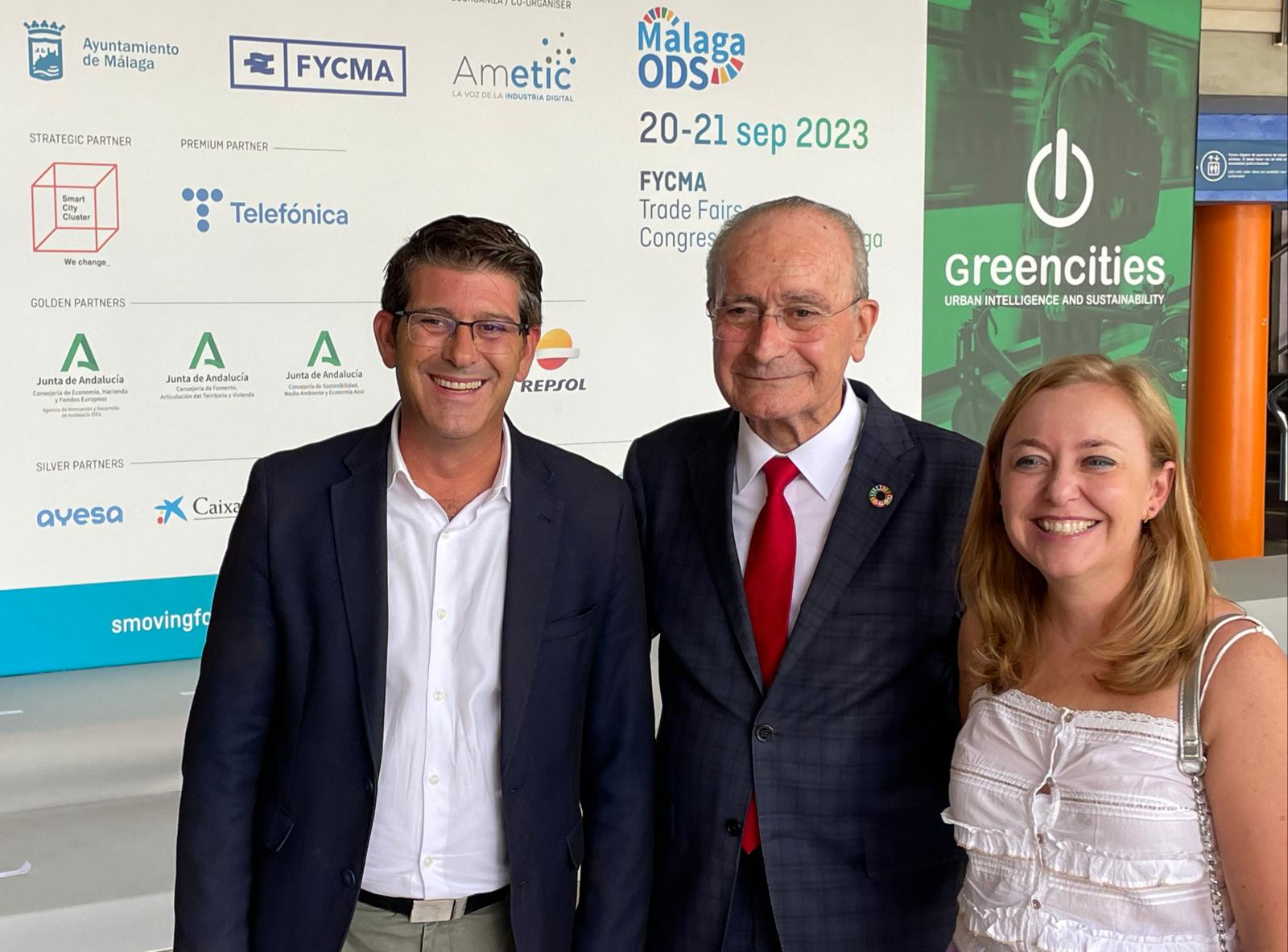 Jorge Rodríguez, Francisco de la Torre i Natalia Enguix