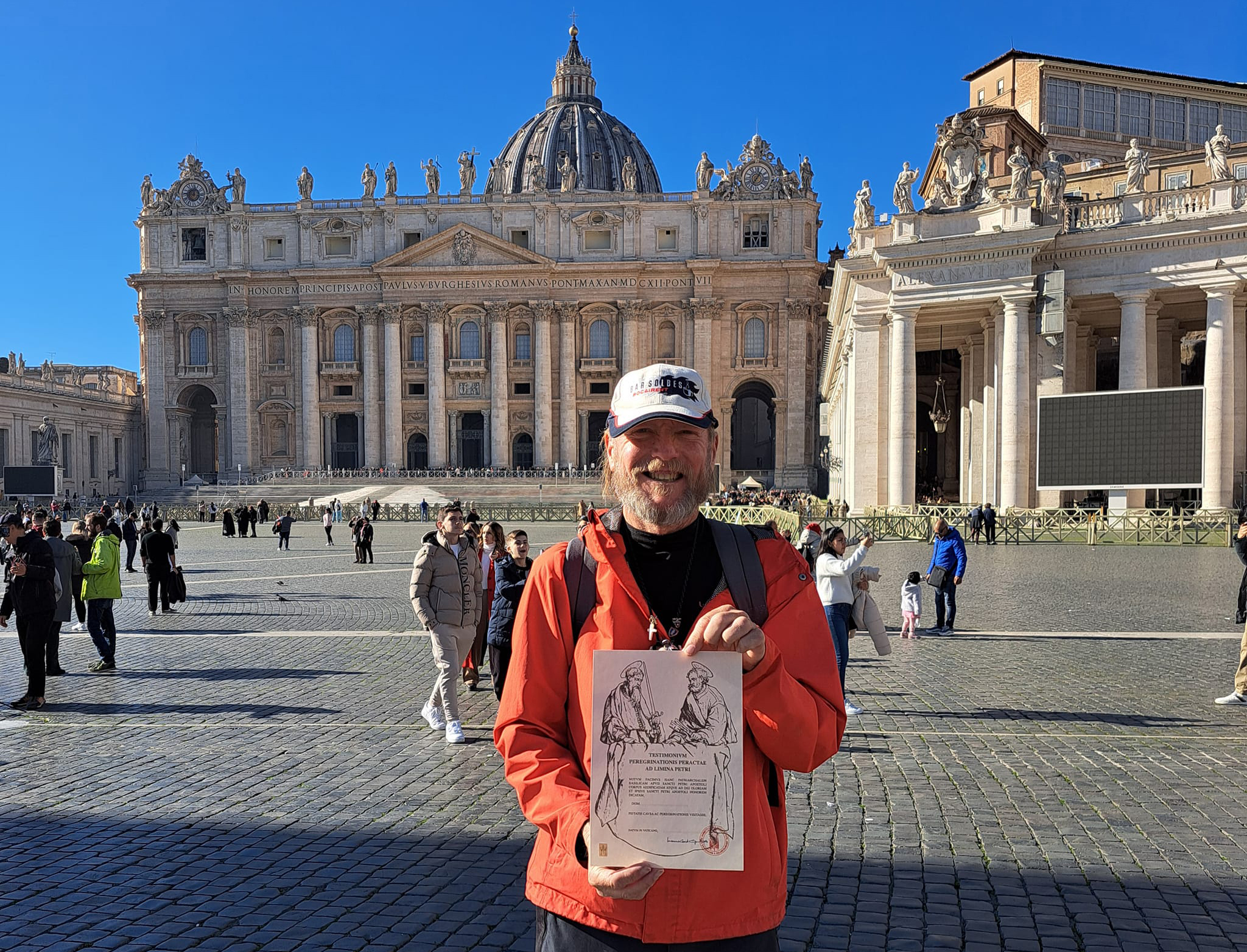 Alberto Castelló, en Roma