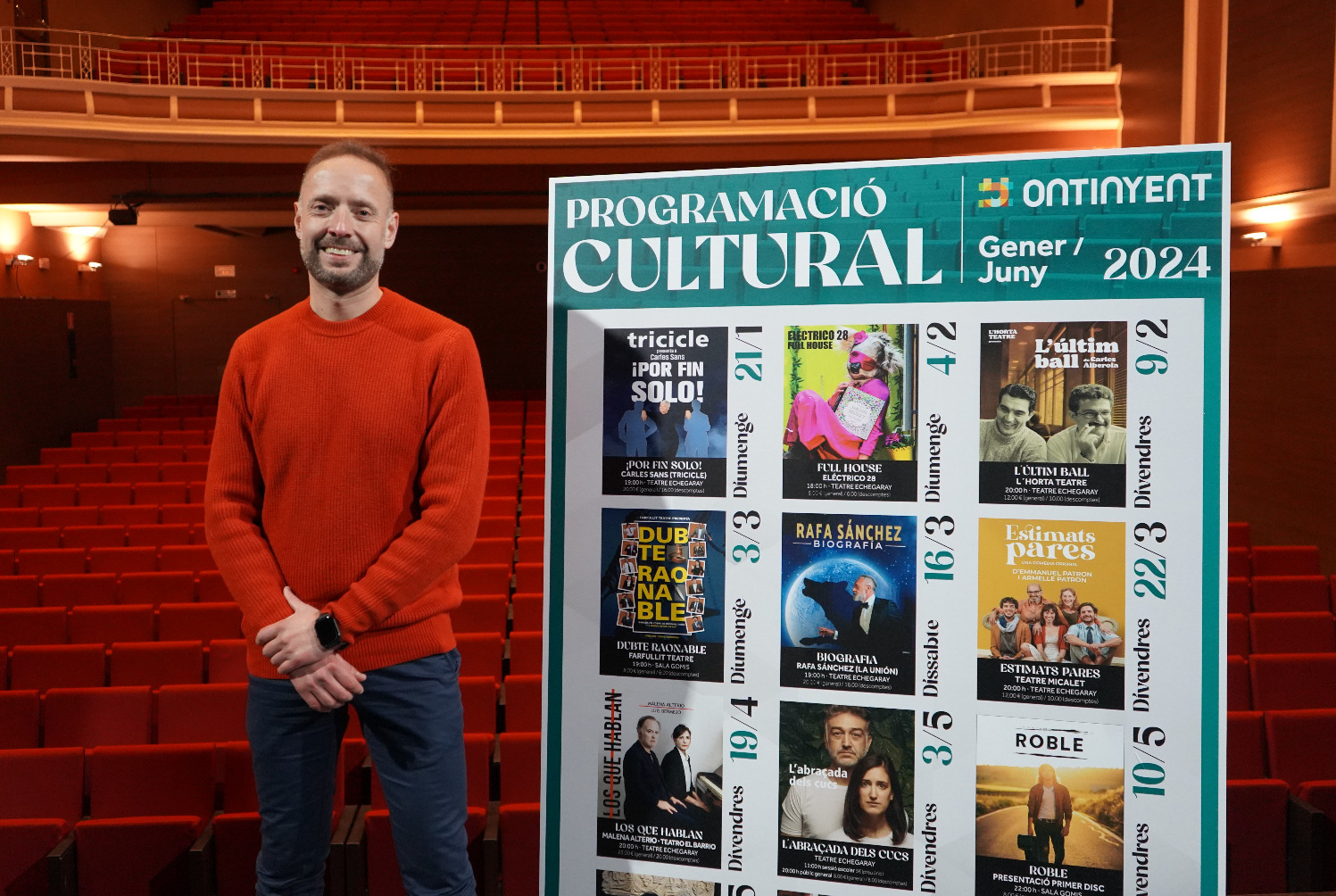 Álex Borrel, concejal de Cultura