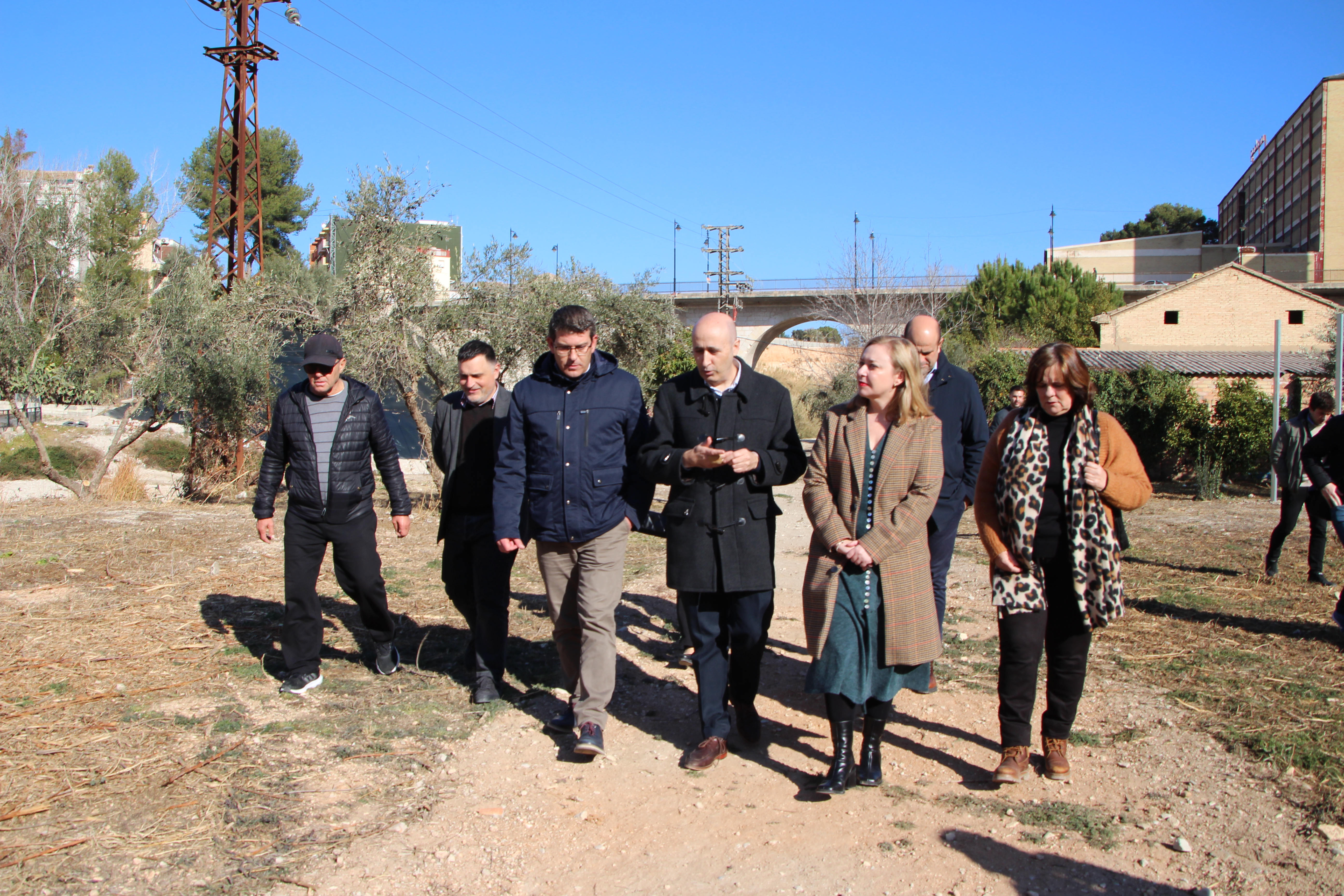  Obres en el riu Clariano a Ontinyent  