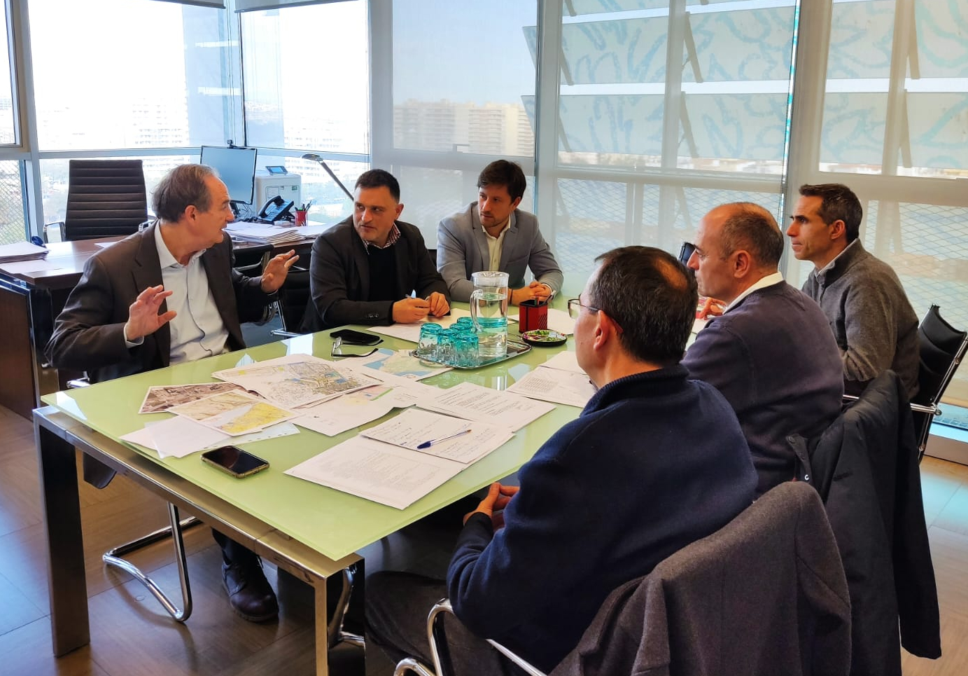 Reunió sobre la ronda sud d'Ontinyent