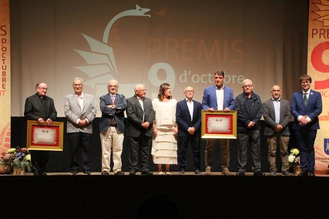 Bocairent reconoce trayectorias destacadas con los premios 9 d’Octubre
