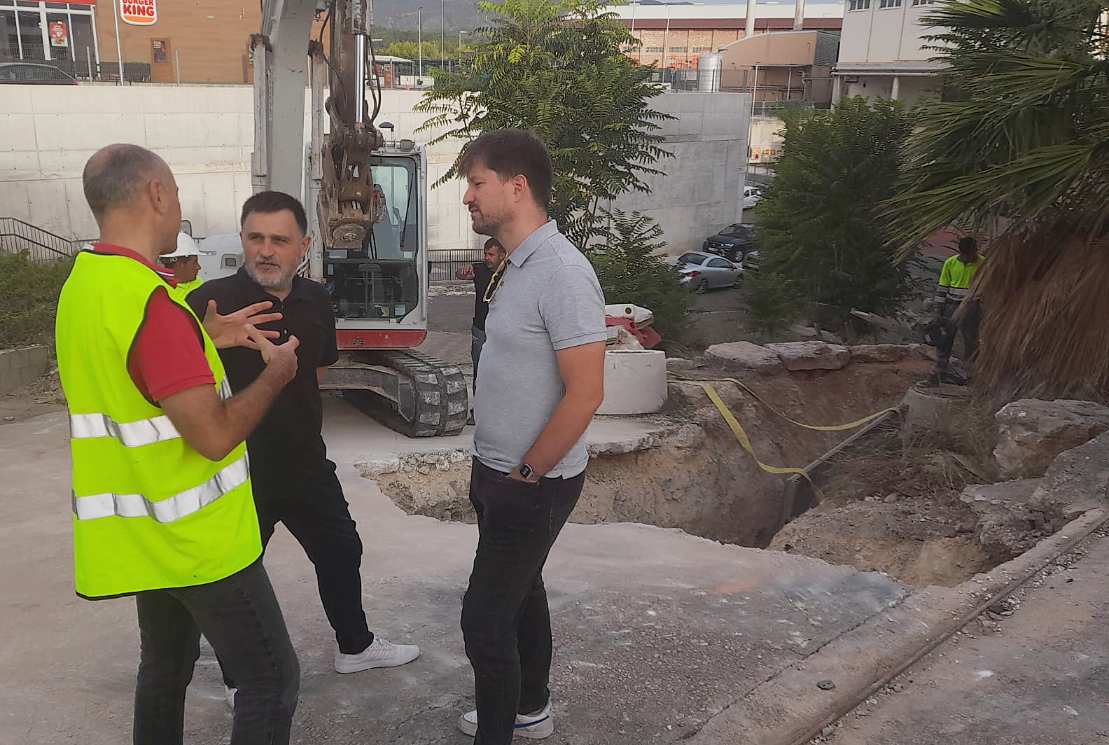 Obres en el P.I. El Pla d'Ontinyent