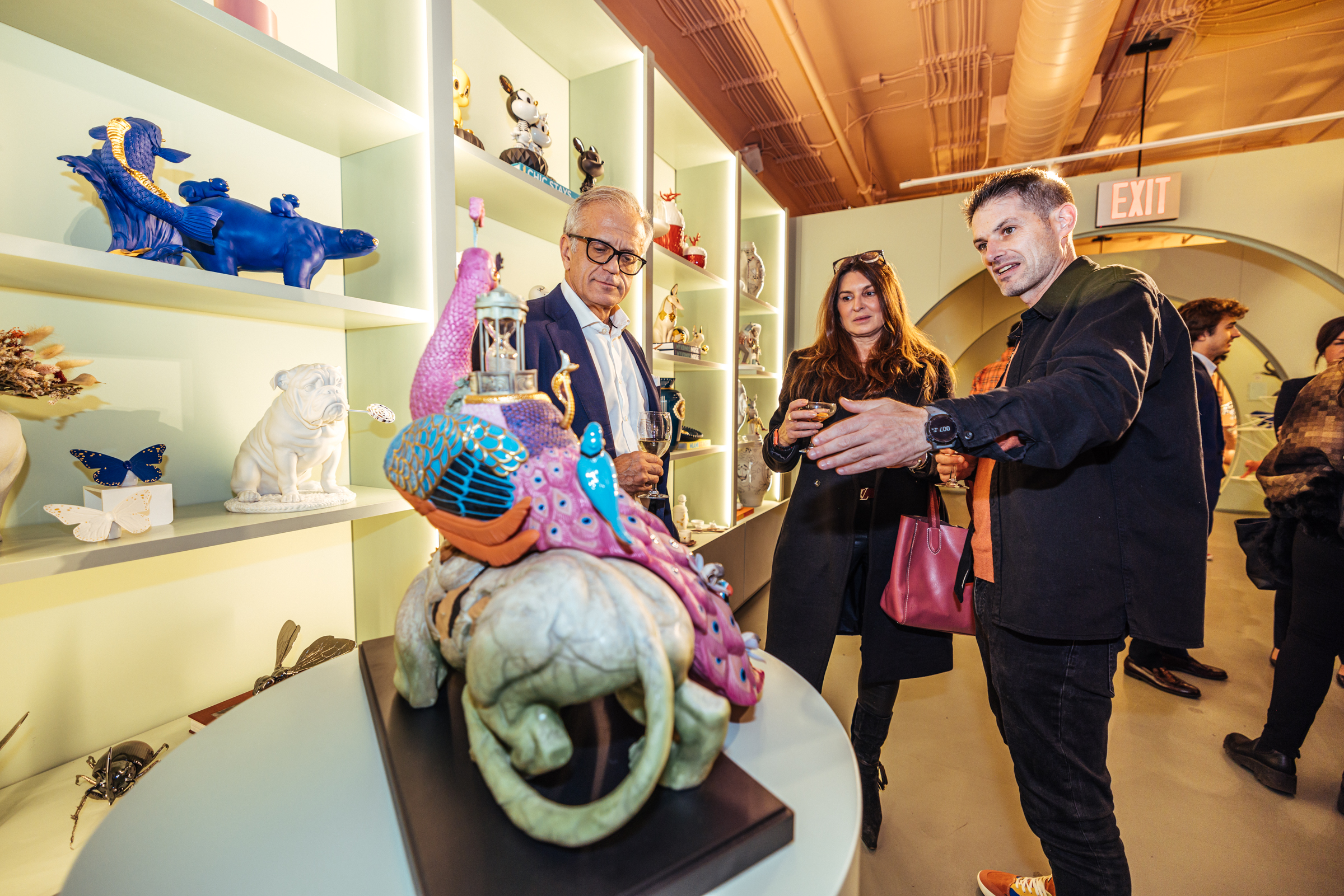 DULK en l'exposició de Lladró a N. York