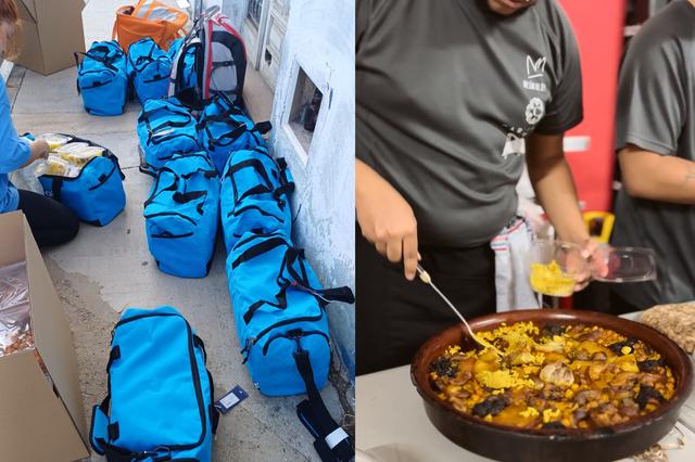 “Ontidana”, menjar elaborat a Ontinyent per als afectats per la DANA