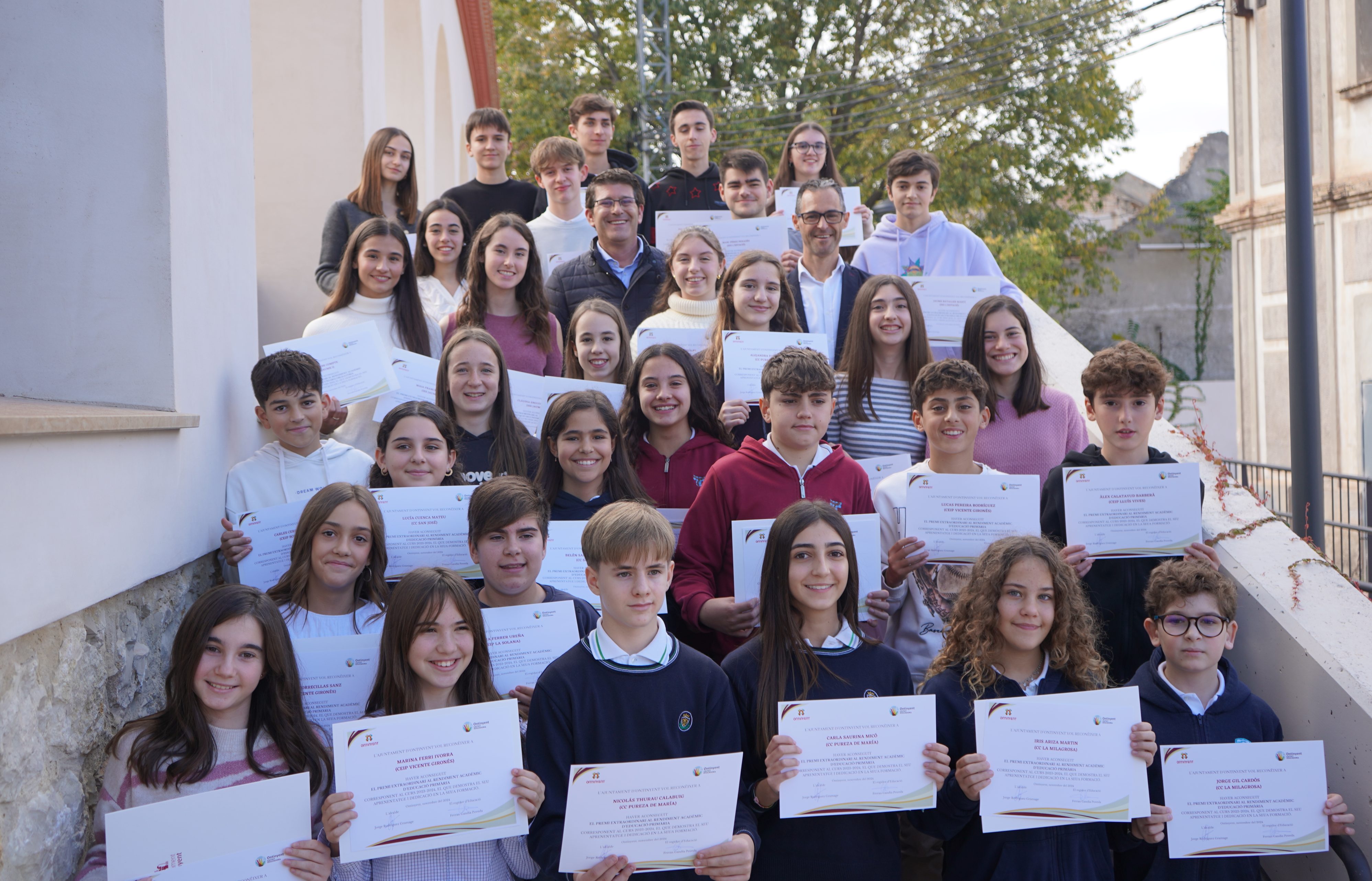 Premios al rendimiento académico
