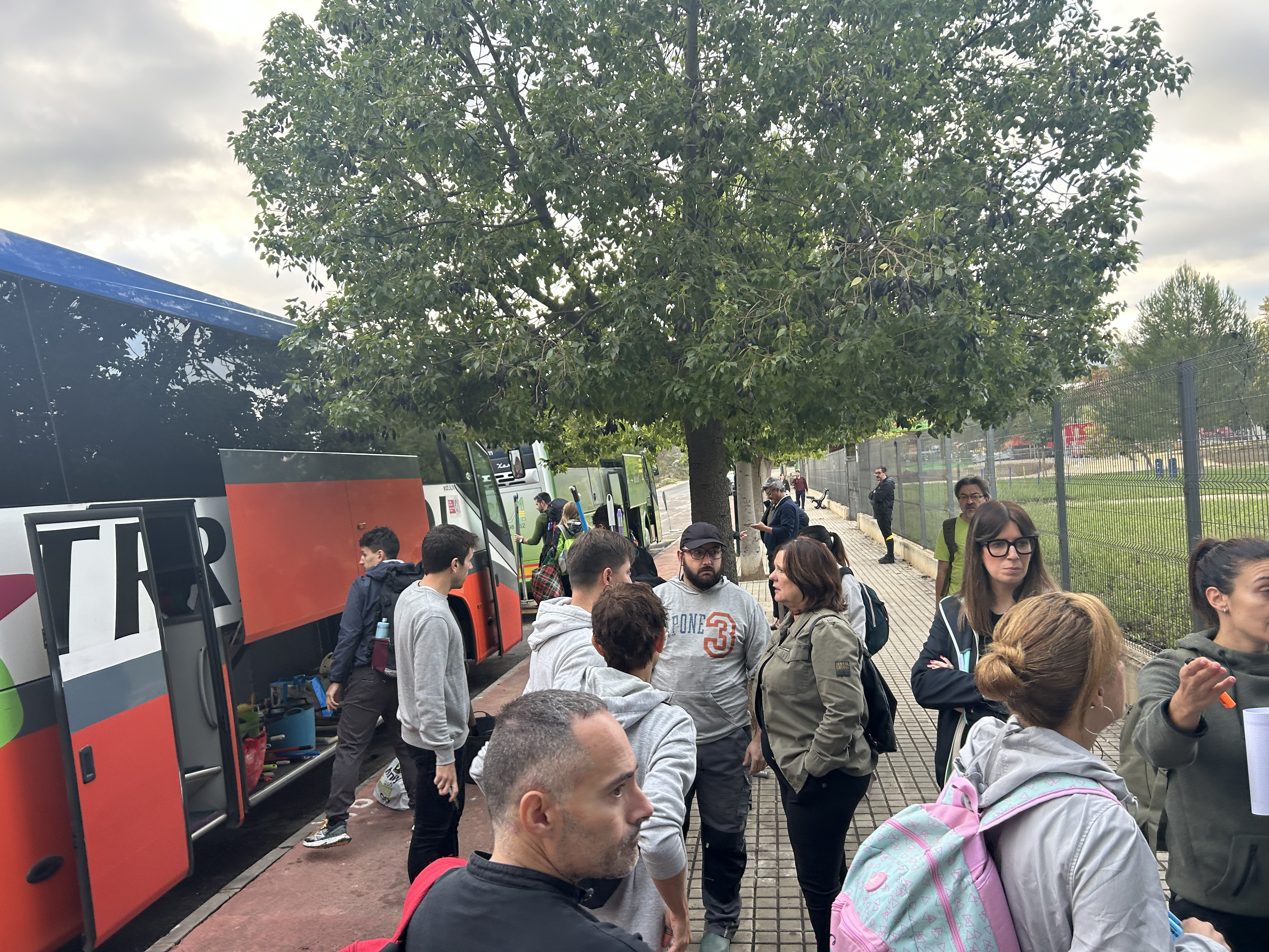 Voluntaris d'Ontinyent cap a les localitats afectades