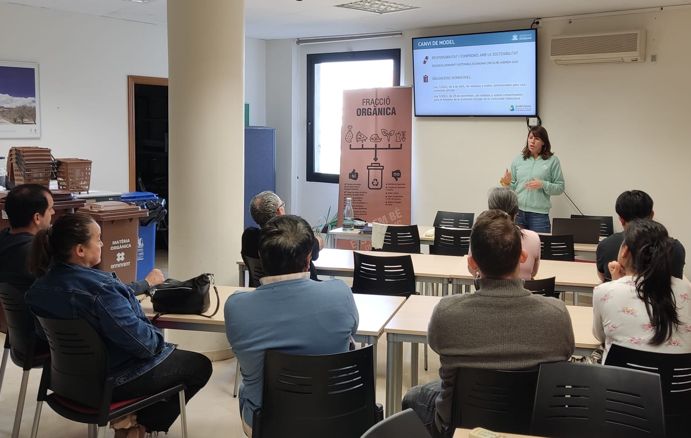 Reunión sobre residuos orgánicos