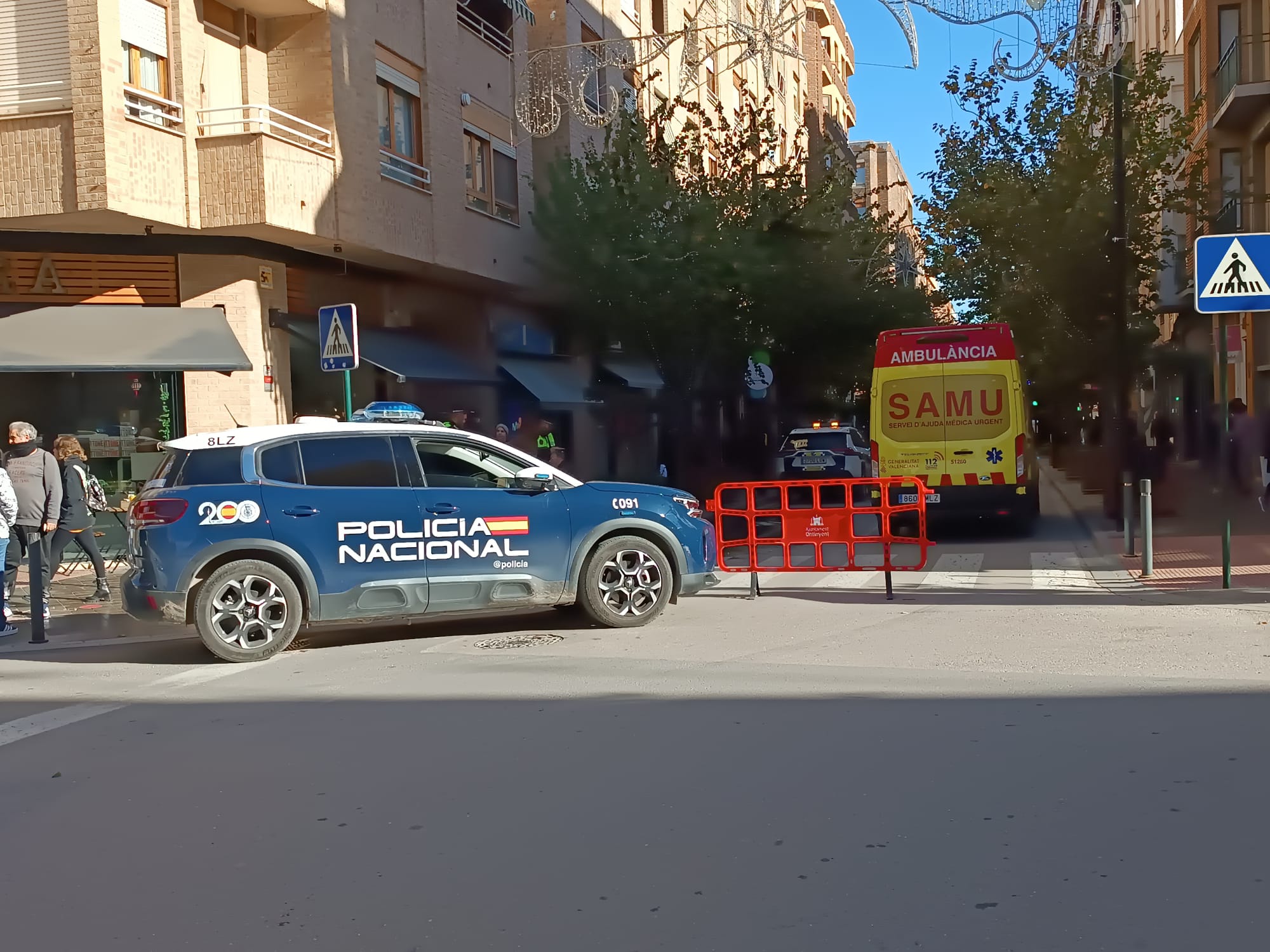 Accident en Martínez Valls, Ontinyent
