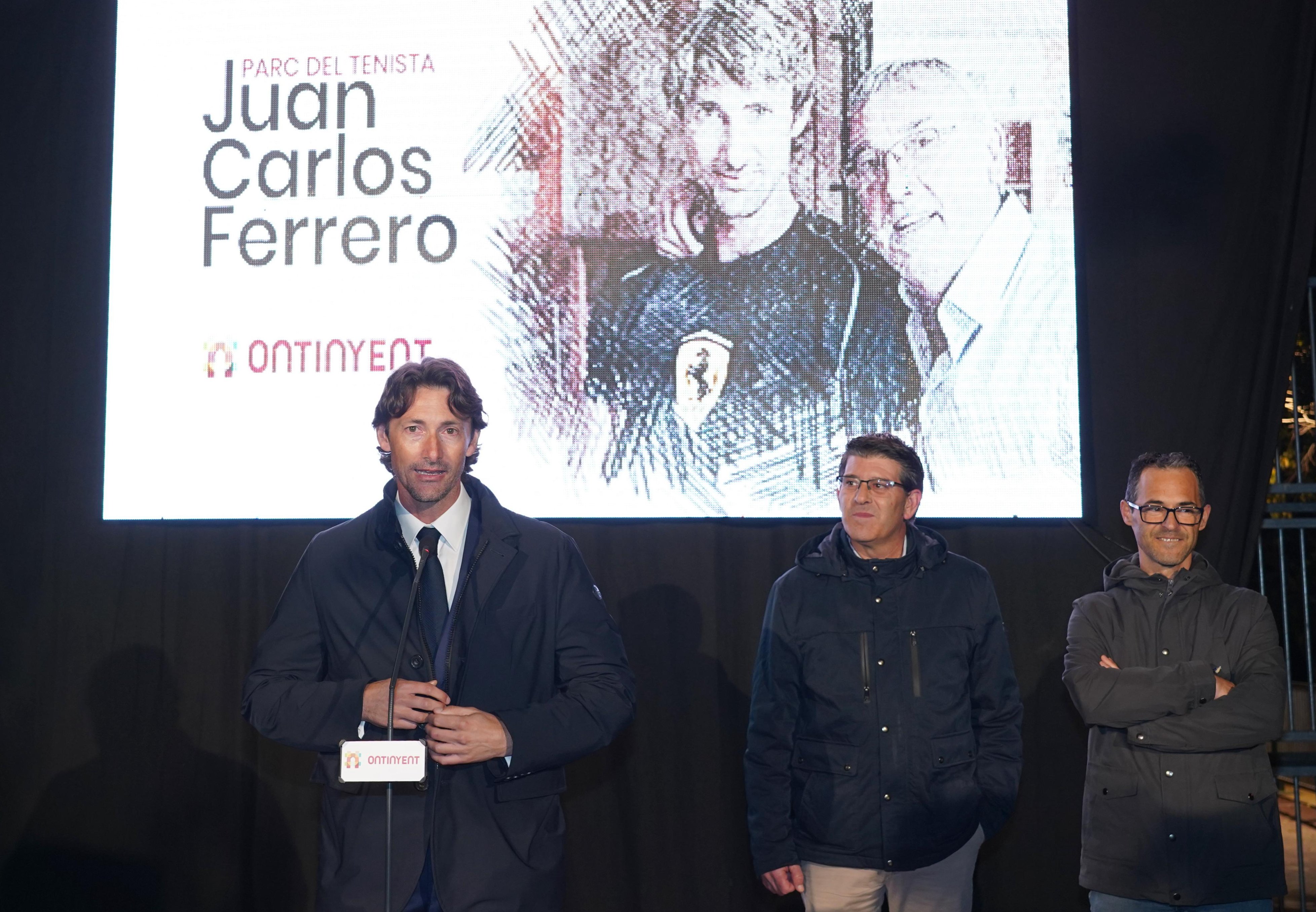 Juan Carlos Ferrero, a l'acte de hui