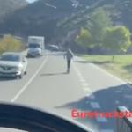 Un kamikaze, a 70 km/h amb patinet en la CV81 entre Ontinyent i Bocairent
