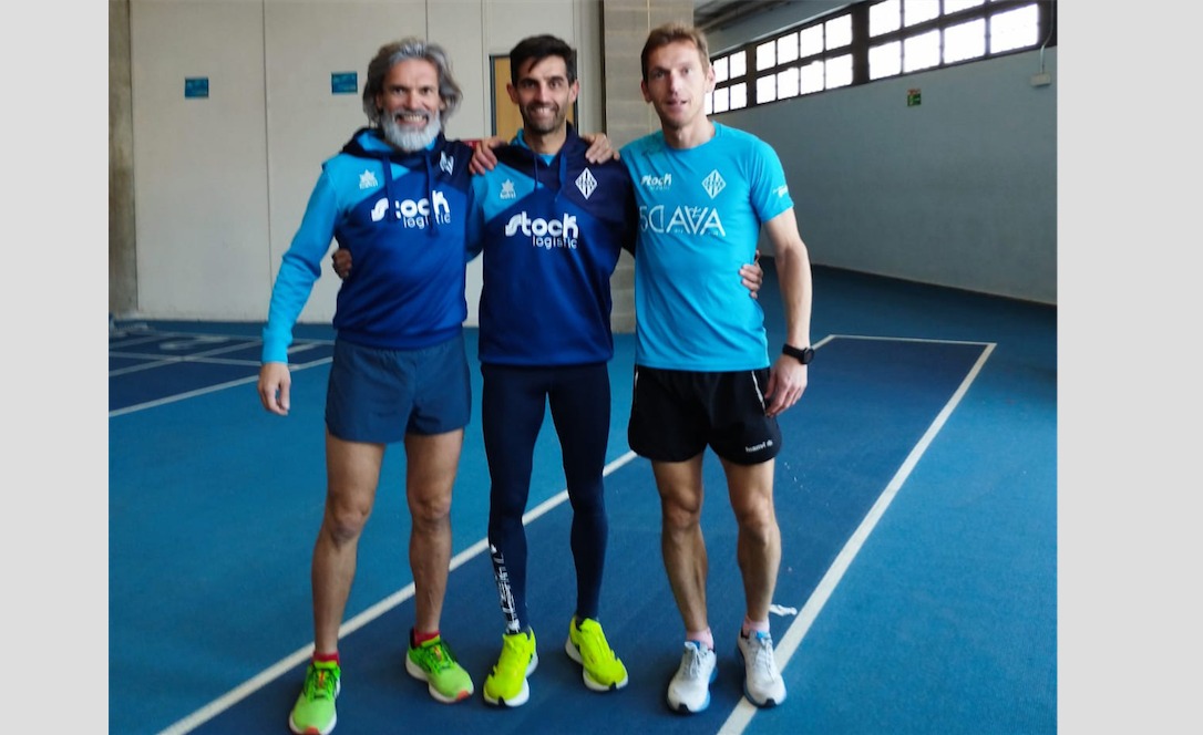 Atletas máster del CAVA Ontinyent
