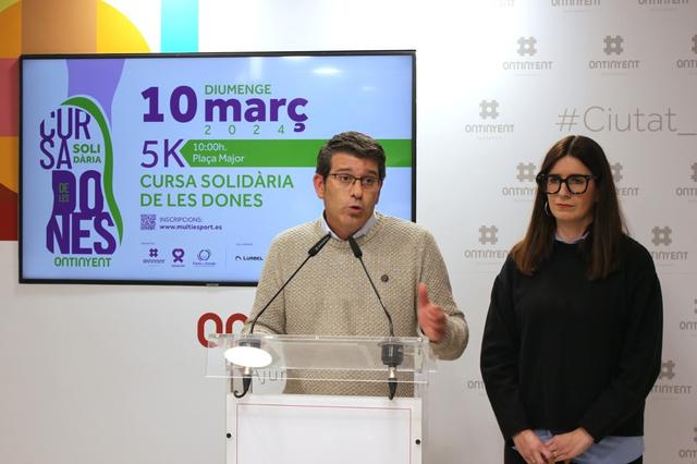 La Cursa de les dones d'Ontinyent tindrà caràcter solidari