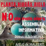 El PP de Aielo cree un "grave error" la planta de biogás