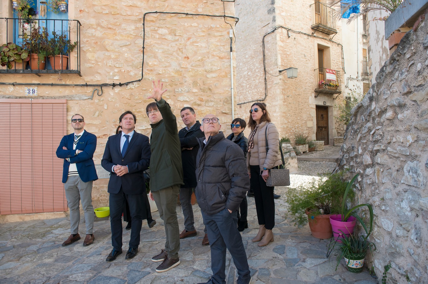 Visita de José Antonio Redorat a Bocairent
