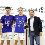 Iván y Seve, subcampeones de la Liga CaixaBank de raspall Pro1 en Piles