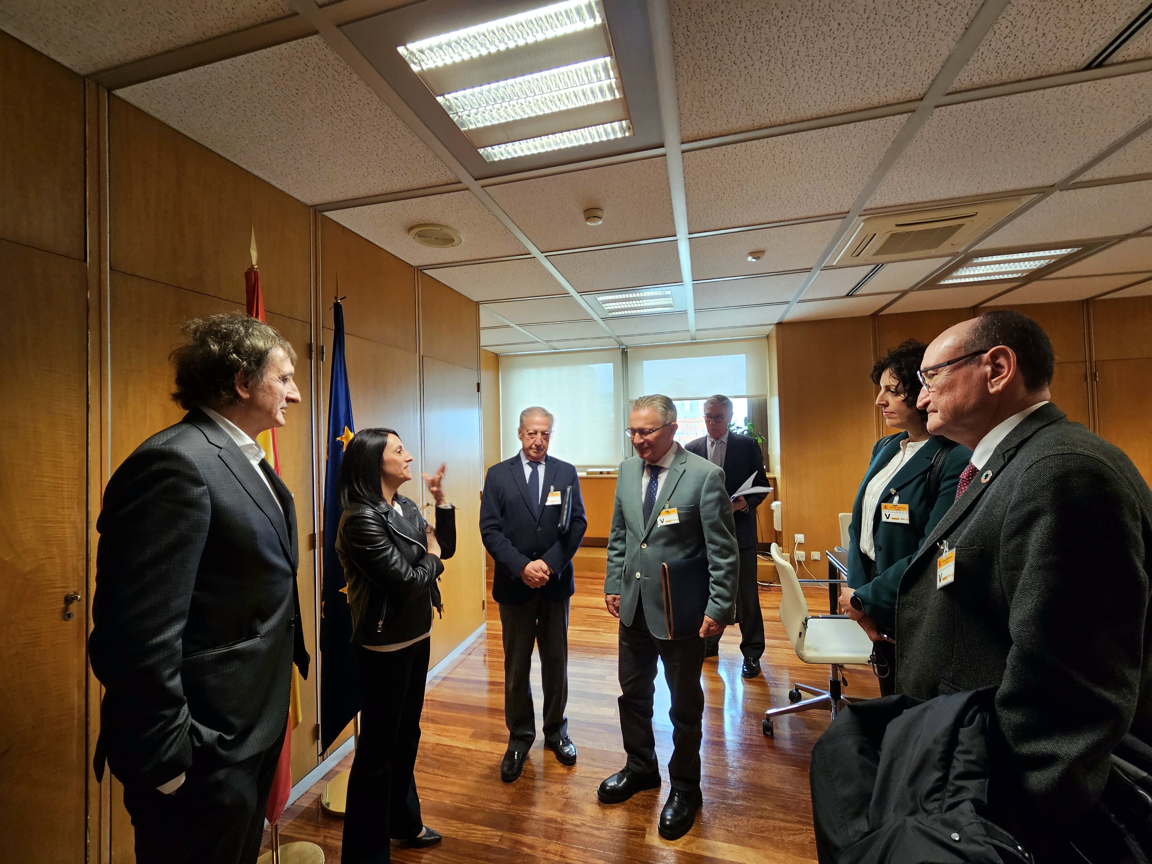 Reunión del CIE amb la secretaria d'Estat d'Industria